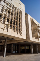 Obraz premium Gebäude an der Republic Street in Valetta auf Malta