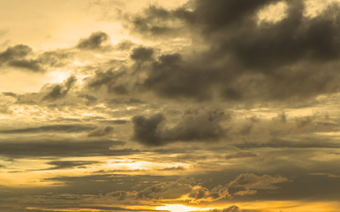 cloudy sky