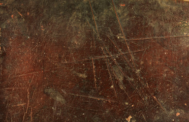 Vintage leather book cover. Leather texture background.Grungy and old leather texture from book...