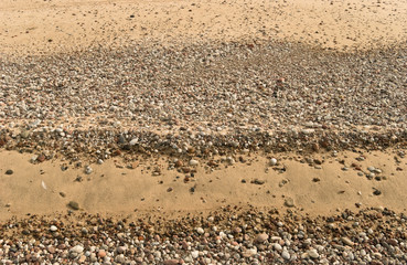 Pebble on the beach