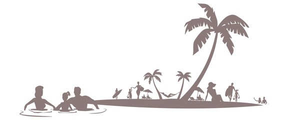 island holiday, silhouettes © tatoman