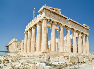 Obraz premium Partenon Ateny Grecja