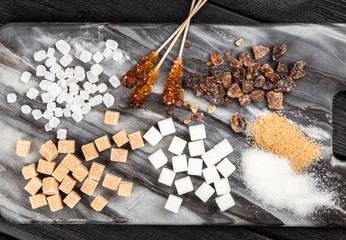 DIfferent types of sugar