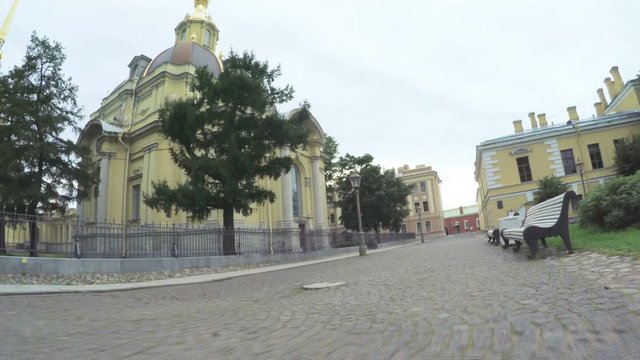 Peter and Paul Cathedral in the Peter and Paul Fortress