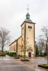 Fototapeta na wymiar Church of Sandweiler