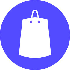 Shopping bag icon.