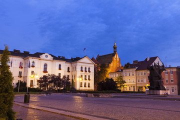 Fototapeta na wymiar City Hall in Bydgoszcz