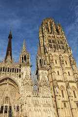 Fototapeta premium Rouen Cathedral Notre-Dame