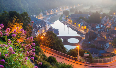 Panorama of Dinan