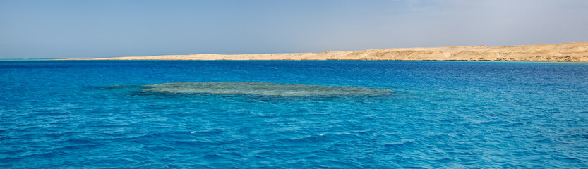 Obraz premium panorama of red sea in Egypt