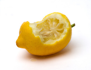Nibbled lemon