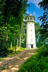 Lookout tower, Krzywoustego Hill, Poland © borzywoj