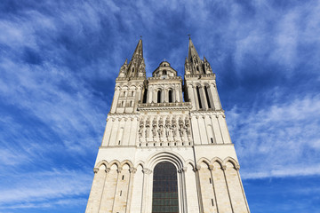 Fototapeta na wymiar Angers Cathedral