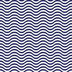 Vector seamless abstract pattern, waves