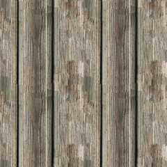 seamless texture of gray planks vertically