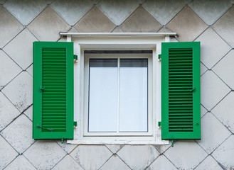 Traditional French window, window in French