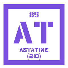 Astatine chemical element