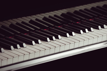 Grand piano keyboard 