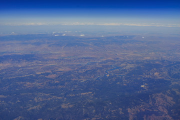 Aerial view of Lake Nacimiento