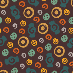 Seamless Halloween pattern