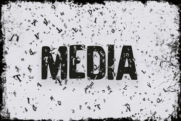 Media, Typography, Internet, Background