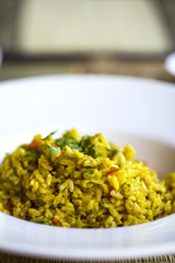 Vegetarian rice thai style