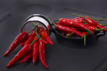 Red Hot Chili Peppers over black