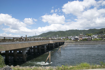 Fototapeta na wymiar 京都　渡月橋 