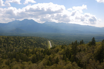 三国峠からの風景