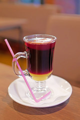cup of hot mulled wine