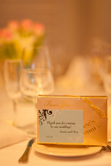 Naklejka na ściany i meble decorated wedding reception dinner table