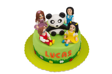 Beautiful cake for children.