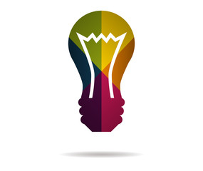 Fototapeta premium idea multicolor icon vector