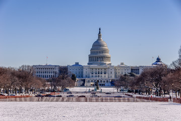 US Capital in the Winter