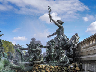 Monument to the Girondins in Place des Quincones Bordeaux