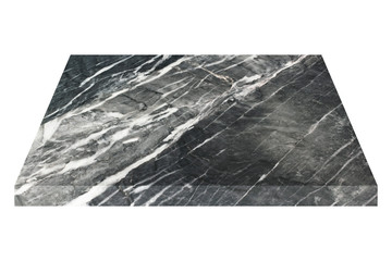 black and white marble plate or sheet for construction isolated © eNJoy Istyle