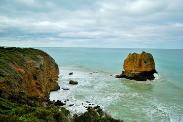 Eagle Rock at Aireys Inlet, along the Great Ocean Road in Victoria, Australia