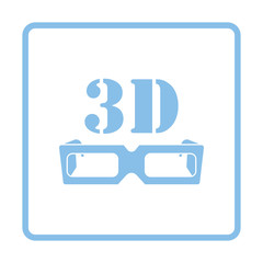3d goggle icon