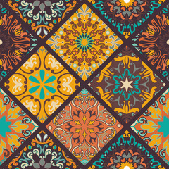 Floral mandala pattern.