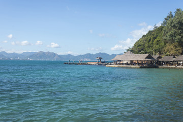 Island scenery of Southeast Asian
