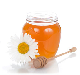 honey isolated on white background