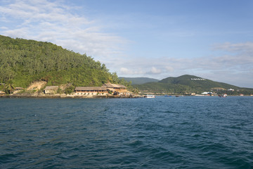 Island scenery of Southeast Asian