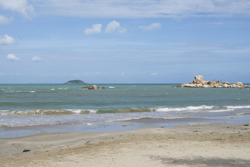 beach landscape of Nha Trang