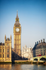 Obraz na płótnie Canvas Big Ben in London, UK