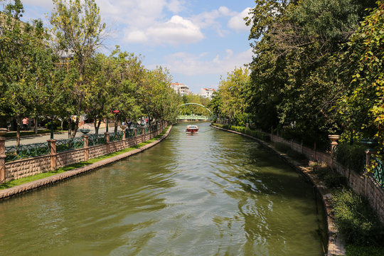 Porsuk River in Eskisehir