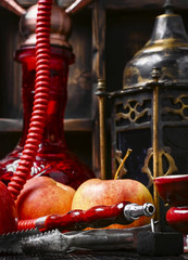 Shisha and apple
