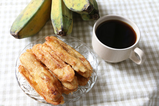 Banana Fitters Or Pisang Goreng