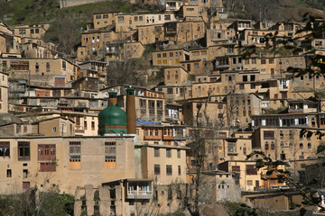 Fototapeta na wymiar Mountain village Masuleh