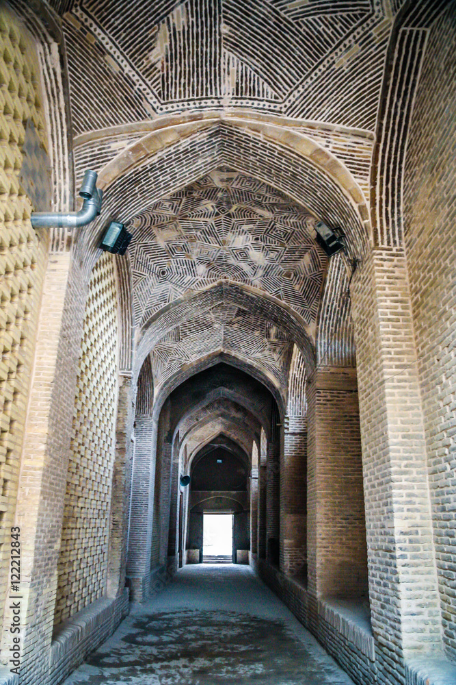 Wall mural Arches in the mosque