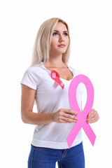 The concept health and prevention of breast cancer.